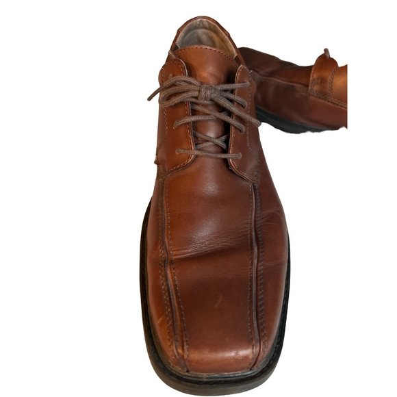 Bostonian Men Shoes Brown Leather Size 11 - Picture 6 of 9